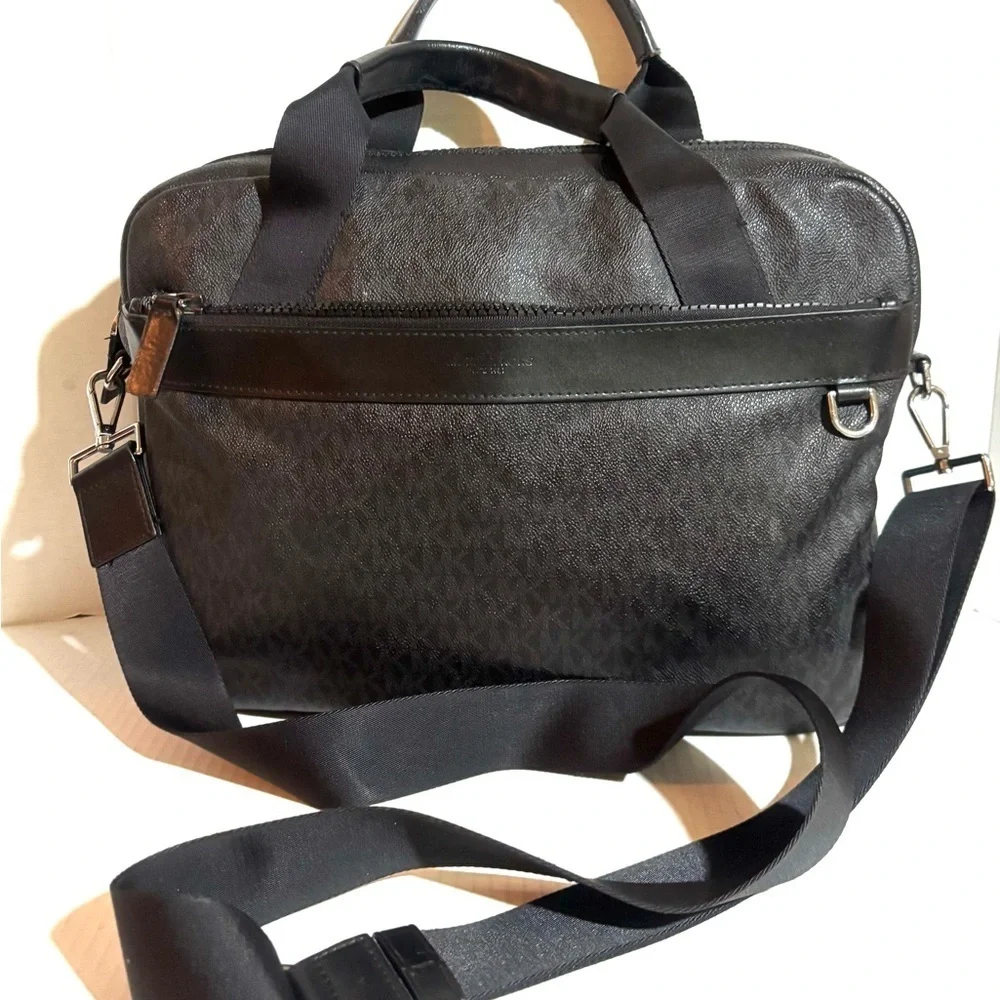 Michael kors unisex unisex Sophisticated Black Briefcase